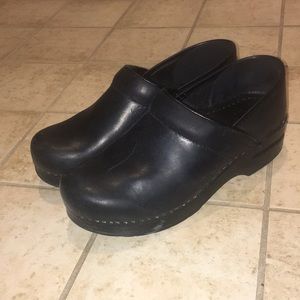 Dansko Black Clogs